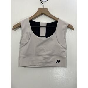 Forme Power Bra Posture Correcting Bra Large Athleisure Workout Ecru Beige